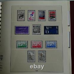 Collection timbres de France 1986-1990 neufs en album Lindner