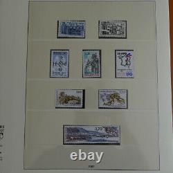 Collection timbres de France 1987-1992 neufs en album Lindner