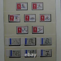 Collection timbres de France 1990-1996 neufs en album Lindner