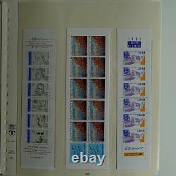 Collection timbres de France 1991-1996 neufs complet en album Lindner, SUP