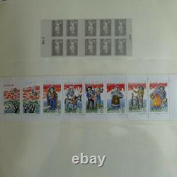 Collection timbres de France 1995-2001 neufs en album Lindner, SUP