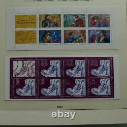 Collection timbres de France 1997-2001 neufs en album Lindner