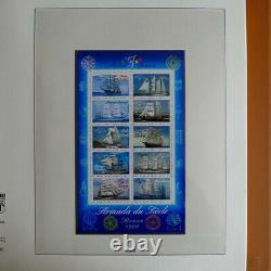 Collection timbres de France 1999-2002 complet neufs en album Lindner, SUP