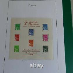 Collection timbres de France 2002-2004 complet dans un album Yvert, SUP