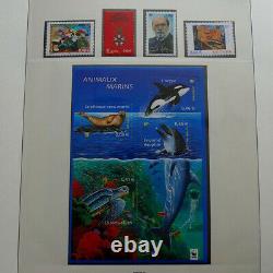 Collection timbres de France 2002-2004 neufs en album Lindner