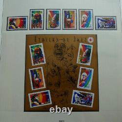 Collection timbres de France 2002-2004 neufs en album Lindner