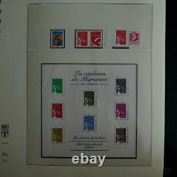 Collection timbres de France 2004-2005 neufs en album Lindner, SUP
