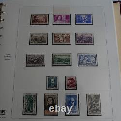 Collection timbres de France neufs 1938-1959 neufs en album Safe lux