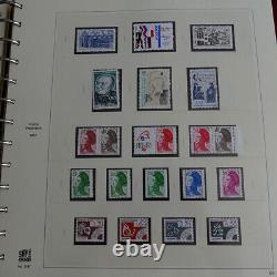 Collection timbres de France neufs 1986-1993 neufs en album Safe lux