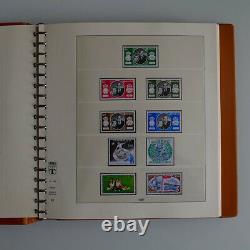 Collection timbres de Monaco 1981-1988 neufs en album Lindner