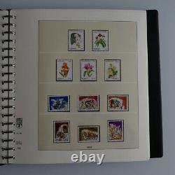 Collection timbres de Monaco 1989-1996 neufs complet en album Lindner