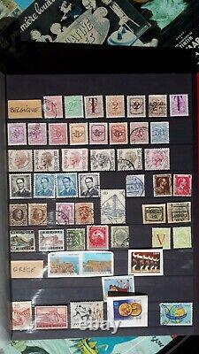 Collection timbres monde, 3 albums / 126 pages (que 12 en photos)