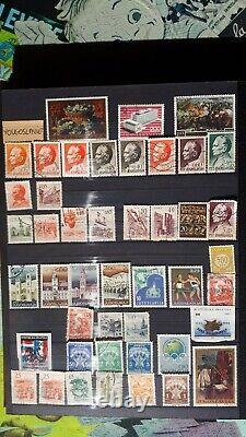 Collection timbres monde, 3 albums / 126 pages (que 12 en photos)