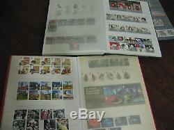 Commem Defin Miniature Sheets Collection 1971-2013 Mnh 5 Albums Fv Stamps £1210