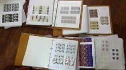 Commemorative Cylinder Blocks Stamp Collection 1971-2006 Mnh 9 Albums Fv £5526