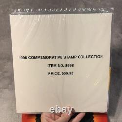 Commemorative stamp collection from the years 1995, 1997, and 1998