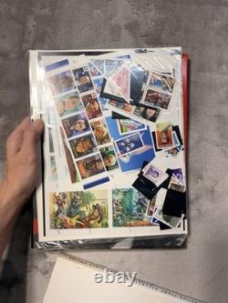 Commemorative stamp collection from the years 1995, 1997, and 1998