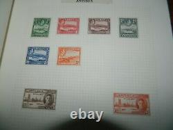 Commonwealth Fine Mint Stamps Collection In Merton Album