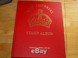 Commonwealth Stamp Collection in Imperial Album QV KGV for Issues M-Z