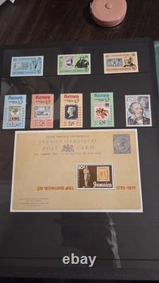 Complete 79 Rowland Hill Centenary Stamp Collection MNH Souvenir Sheets in Album