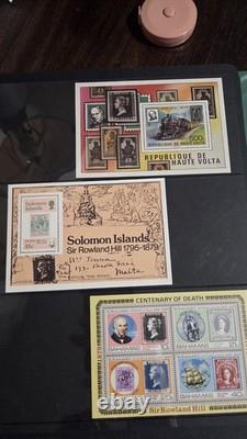 Complete 79 Rowland Hill Centenary Stamp Collection MNH Souvenir Sheets in Album