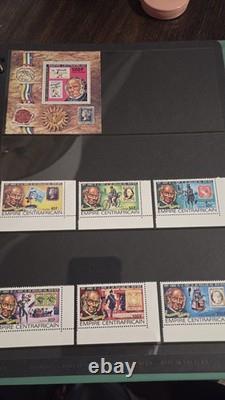 Complete 79 Rowland Hill Centenary Stamp Collection MNH Souvenir Sheets in Album