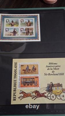 Complete 79 Rowland Hill Centenary Stamp Collection MNH Souvenir Sheets in Album