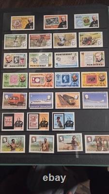 Complete 79 Rowland Hill Centenary Stamp Collection MNH Souvenir Sheets in Album