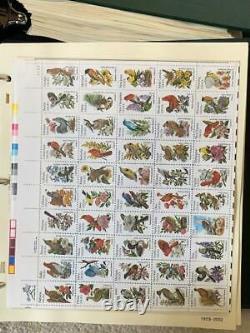 Complete Collection of US Plate Blocks MNH 1972-1989 in 2 Scott Albums