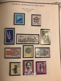 Complete East Germany DDR Scott album 1949 1990 Mint Stamp Collection Lot MXE