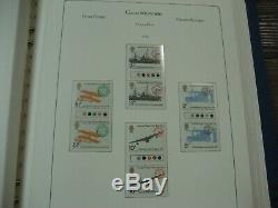 Complete Unfolded Gutter Pair Traffic Light Collection 1972-1980 Mnh Album