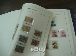Complete Unfolded Gutter Pair Traffic Light Collection 1972-1980 Mnh Album