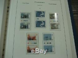 Complete Unfolded Gutter Pair Traffic Light Collection 1972-1980 Mnh Album