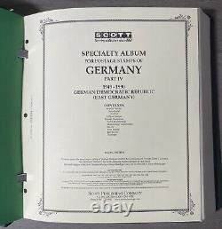 Complete Unused GDR (DDR) Stamp Album for all stamps ever issued by GDR