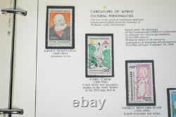 Czechoslovakia 1968-1974 Mint Collection Of 350+ Stamps Stored In Red Album