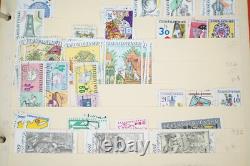 Czechoslovakia Collection Of 1000+ Stamps Mint & Used In Album On Stock Pages