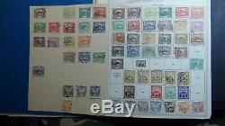 Czechoslovakia Stamp collection on Minkus album pages with 2,100 or so to'91