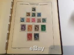 Czechoslovakia Tschechoslowakei stamp collection in Schaubek album 1919 1949
