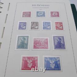 DDR 1949-1990 German Stamp Collection Complete in 4 Albums Leuchtturm