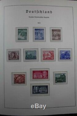 DDR Deutschland Germany MNH 1949-1990 3 Lighthouse Albums Stamp Collection