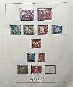DDR East Germany Stamp Collection in Two Lindner Albums