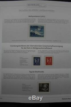 DDR GERMANY Premium MNH 1949-1990 Stamp Collection Luxus 6 Albums
