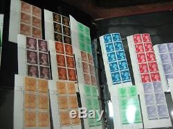 DEFINITIVE CYLINDER & BLOCK COLLECTION HIGH VALUE MNH FV £556 album