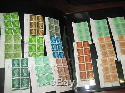 DEFINITIVE CYLINDER & BLOCK COLLECTION HIGH VALUE MNH FV £556 album