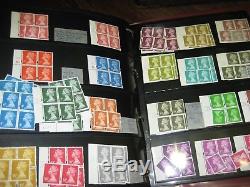 DEFINITIVE CYLINDER & BLOCK COLLECTION HIGH VALUE MNH FV £556 album