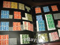 DEFINITIVE CYLINDER & BLOCK COLLECTION HIGH VALUE MNH FV £556 album