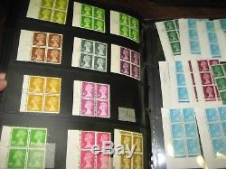 DEFINITIVE CYLINDER & BLOCK COLLECTION HIGH VALUE MNH FV £556 album