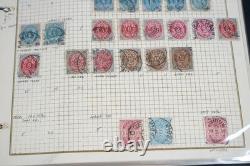 DENMARK 1850s-1950s COLLECTION OF 1,900+ STAMPS MINT & USED STORED IN ALBUM