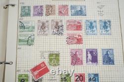DENMARK 1850s-1950s COLLECTION OF 1,900+ STAMPS MINT & USED STORED IN ALBUM