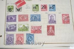 DENMARK 1850s-1950s COLLECTION OF 1,900+ STAMPS MINT & USED STORED IN ALBUM